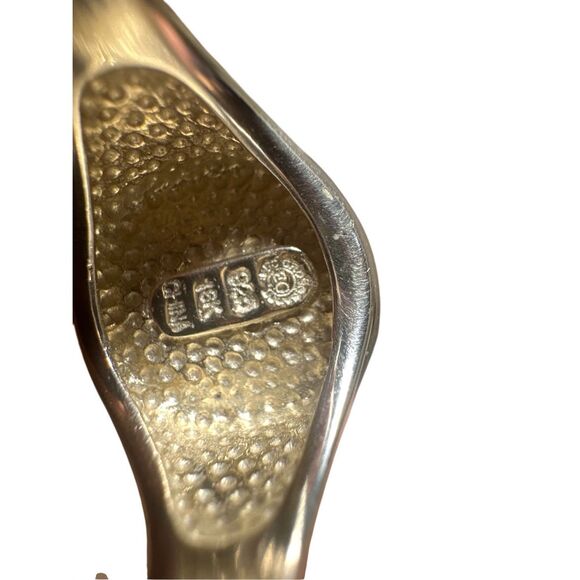 Eric Grossbardt 18K Gold & Sterling Silver Picasso Museum Inlay Ring - Picture 8 of 11